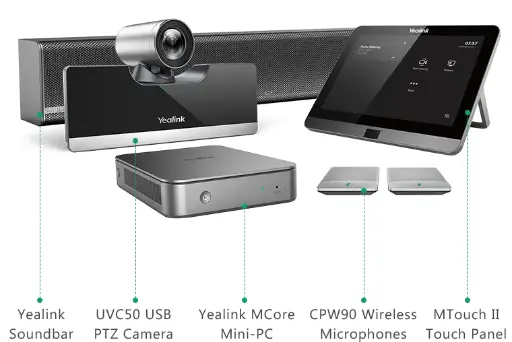 [MVC500 II-C2-510] Yealink MVC500 II Microsoft Teams Rooms System